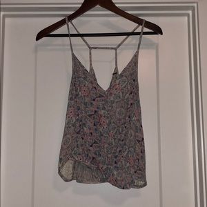 Free People Tank Top with boho patterns